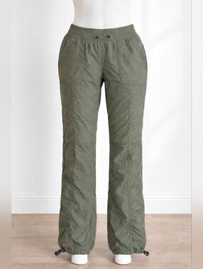 Shambhala Pants• Olive Green • Size M • Elastic Waist • Casual Outdoor